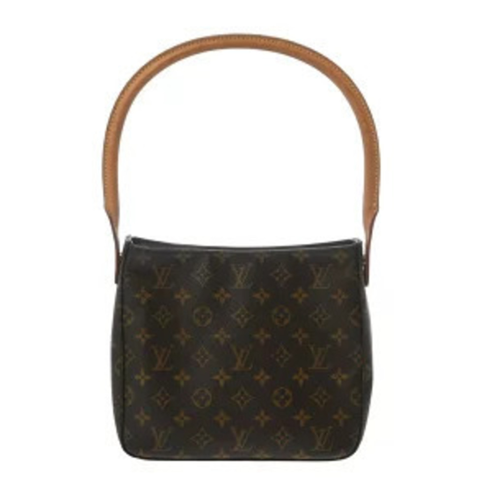 Louis Vuitton Monogram Looping Brown Canvas Shoulder Bag